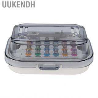 Uukendh Dental Implant Wrench Screwdriver Set Portable Professional Stainless Steel Universal with Box for Dentist Hospital