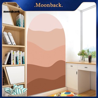 &lt;moonback&gt; สติกเกอร์พีวีซี ติดผนังบ้าน สํานักงาน ห้องนั่งเล่น ถอดออกได้