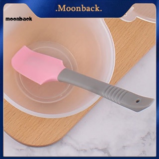 &lt;moonback&gt; ไม้พายปาดครีม เกรดอาหาร ใช้ซ้ําได้ ทําความสะอาดง่าย