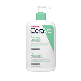 Cerave Foaming Cleanser For Normal To Oily Skin 236ml Oil Control Value Size Daily Face Washing