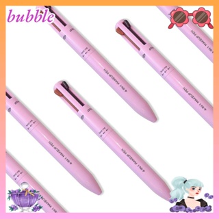 Bubble 4 In 1 อายไลเนอร์ แต่งหน้า เพิ่มเอฟเฟกต์คิ้ว เครื่องสําอาง กันน้ํา ความงาม และสุขภาพ นอนหนอนไหม ปากกาผู้หญิง