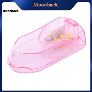 &lt;moonback&gt; กล่องยา แบบพกพา แบ่งยา ออกแบบตามสรีรศาสตร์ ปรับได้ สําหรับบ้าน