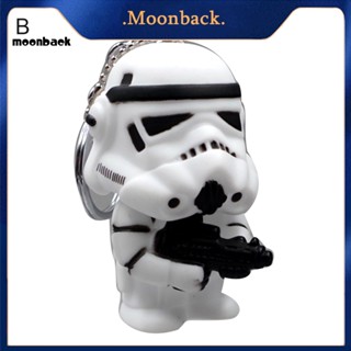 &lt;moonback&gt; พวงกุญแจ จี้ฟิกเกอร์การ์ตูน Star Wars The Force Awakens Darth Vader