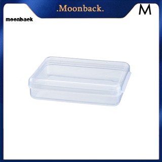 &lt;moonback&gt; แบบพกพา เดินทาง กันฝุ่น ใบหน้า พลาสติก กล่องเก็บ กล่องคอนเทนเนอร์ พกพา เคส