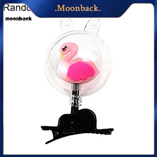 &lt;moonback&gt; Led กระพริบ โปร่งใส บอลลูน การ์ตูนตุ๊กตา กิ๊บติดผม กิ๊บปาร์ตี้ ที่คาดผม