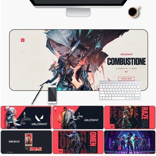 Valorant Game แผ่นรองเมาส์เกมมิ่ง Fps ขนาด 700x300 มม.