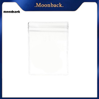 &lt;moonback&gt; กระเป๋าเก็บเครื่องประดับ PET มีซิป ทนทาน สําหรับของขวัญ 20 ชิ้น ต่อชุด