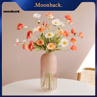 &lt;moonback&gt; ดอกไม้จําลอง หลากสีสัน ทนทาน สไตล์โมเดิร์น สําหรับตกแต่งบ้าน