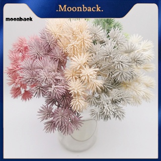 &lt;moonback&gt; ดอกไม้ประดิษฐ์ 10 สี สําหรับตกแต่งบ้าน 6 ชิ้น