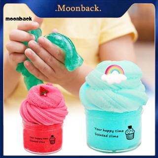 &lt;moonback&gt; สไลม์ผลไม้ โคลนสี 70 มล. DIY ของเล่นสําหรับเด็ก