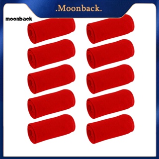 &lt;moonback&gt; ผ้าเช็ดมือ สีพื้น เป็นมิตรกับผิว สําหรับทําความสะอาดสํานักงาน 10 ชิ้น