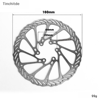[Tinchitde] ดิสก์เบรกโรเตอร์ไฮดรอลิค สเตนเลส G3 160 180 มม. ความแข็งแรงสูง สําหรับจักรยานเสือภูเขา [Preferred]