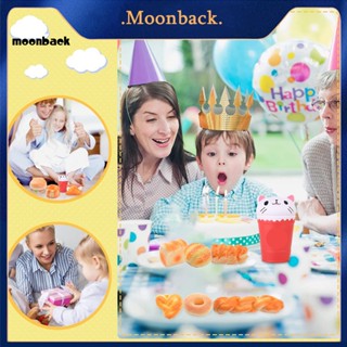 &lt;moonback&gt; เค้กประดิษฐ์ หนังเทียม เสมือนจริง สําหรับตกแต่งบ้าน ร้านขนมหวาน หน้าต่าง