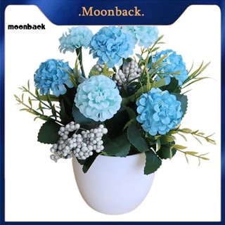 &lt;moonback&gt; กระถางต้นไม้ปลอม ดอกไม้ปลอม เสมือนจริง สําหรับตกแต่งบ้าน พร็อพถ่ายภาพ 1 ชิ้น