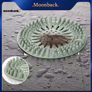 &lt;moonback&gt; จุกปิดผม ทรงกลม ติดตั้งง่าย กันลื่น สําหรับห้องน้ํา อ่างอาบน้ํา