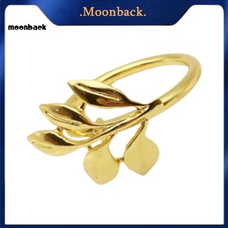 &lt;moonback&gt; ที่ใส่แหวนผ้าเช็ดปาก หัวเข็มขัดโลหะ สําหรับงานแต่งงาน วันเกิด ปาร์ตี้ ตกแต่งบ้าน