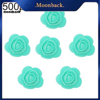 &lt;moonback&gt; ดอกกุหลาบโฟมประดิษฐ์ 35 ซม. สําหรับตกแต่งตุ๊กตา DIY 500 ชิ้น