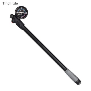 [Tinchitde] เครื่องปั๊มลมยางจักรยาน แรงดันสูง 300PSI พร้อมวาล์วแรงดัน [Preferred]