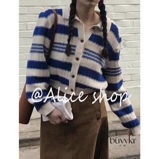 Alice  เสื้อแฟชั่นผู้หญิง เสื้อแขนยาว คลุม ไหมพรม ครอปเสื้อแขนยาว  Chic fashion คุณภาพสูง ทันสมัย A91K5G6 36Z230909