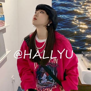 HALLYU  เสื้อผ้าผู้ญิง แขนยาว เสื้อฮู้ด คลุมหญิง สไตล์เกาหลี แฟชั่น  สวย ทันสมัย Stylish สวยงาม A28J0CQ 36Z230909