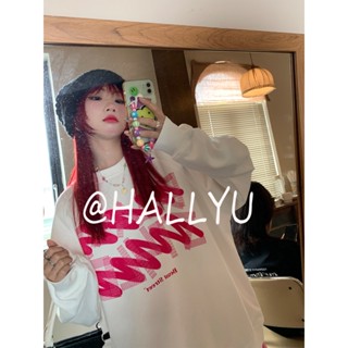 HALLYU  เสื้อผ้าผู้ญิง แขนยาว เสื้อฮู้ด คลุมหญิง สไตล์เกาหลี แฟชั่น  สบาย รุ่นใหม่ คุณภาพสูง High quality A28J0CP 36Z230909