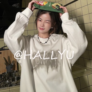 HALLYU  เสื้อผ้าผู้ญิง แขนยาว เสื้อฮู้ด คลุมหญิง สไตล์เกาหลี แฟชั่น  Comfortable ทันสมัย Trendy ทันสมัย A28J0DS 36Z230909