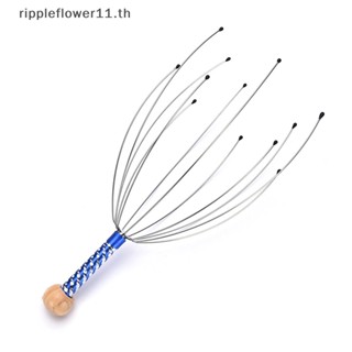 (ใหม่) อุปกรณ์นวดหนังศีรษะ คอ และหัวปลาหมึก แฟชั่น สําหรับคลายเครียด