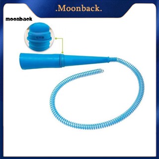 &lt;moonback&gt; เครื่องเป่าผ้าสําลีทําความสะอาดท่อสูญญากาศ แบบยืดหยุ่น อะแดปเตอร์อุดตัน เครื่องมือทําความสะอาด