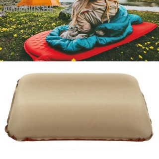 Aquarius316 Outdoor 3D Inflatable Camping Travel Pillow หมอนเป่าลมอัตโนมัติแบบพกพาเพื่อการงีบหลับยามว่าง