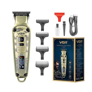 Vgr V-901 เครื่องตัดผมไร้สาย แบบชาร์จไฟได้ สําหรับผู้ชาย