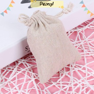 Pdony ถุงผ้าฝ้าย สําหรับใส่ขนมหวาน อาหาร
