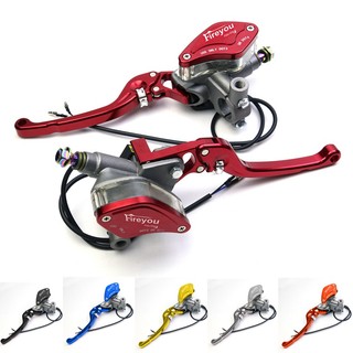 Universal Motorcycle Brake Lever Adjustable Handle Hydraulic clutch Brake Pump Master Cylinder Racing For Yamaha Kawasaki Brake