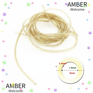 Amber ท่อตกปลา ซิลิโคน ป้องกัน 2 เมตร คุณภาพสูง แบบพกพา 2023 2 ชิ้น