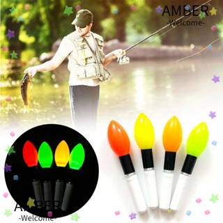 Amber แท่งไฟ LED CR322 แบตเตอรี่ มั่นคง อุปกรณ์เสริม สําหรับลอยน้ําอิเล็กทรอนิกส์ 2 ชิ้น ต่อล็อต