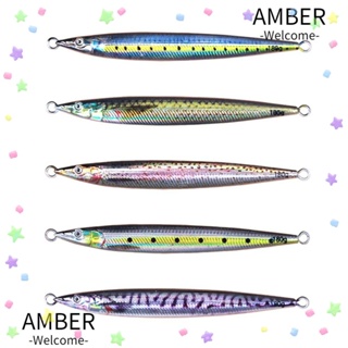 Amber เหยื่อตกปลาโลหะ พิมพ์ลาย สเปน 80 กรัม 100 กรัม 120 กรัม 150 กรัม 180 กรัม