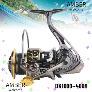 Amber อุปกรณ์รอกล้อหมุน สําหรับใช้ในการตกปลา