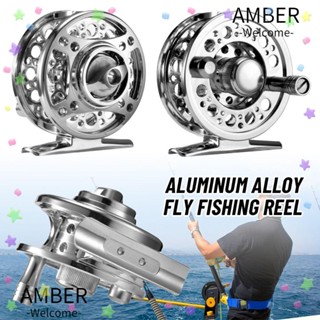 Amber อุปกรณ์รอกล้อหน้า 1:1 ซ้าย ขวา สําหรับใช้ในการตกปลาน้ําแข็ง
