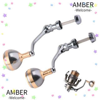 Amber อุปกรณ์รอกล้อหมุน โลหะ สําหรับใช้ในการตกปลา DIY