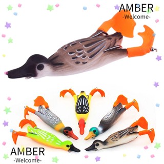 Amber เหยื่อตกปลา แบบตะขอคู่ 9.5 ซม. 12 กรัม