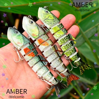 Amber ตะขอเหยื่อตกปลา พลาสติก