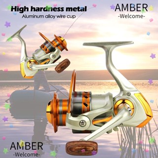 Amber รอกตกปลา EF1000 Series อุปกรณ์ตกปลาโลหะทะเล ​​ล้อเสา