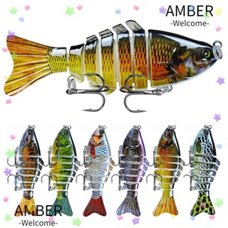 Amber เหยื่อตกปลาไบโอนิค 7 ส่วน