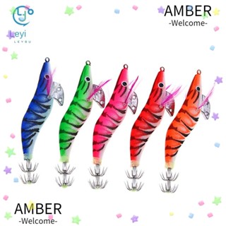 Amber เหยื่อตกปลา รูปปลาหมึก 12 กรัม 2023 14.5 กรัม 19.9 กรัม 5 ชิ้น