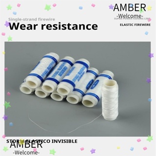 Amber ม้วนด้ายไนล่อนโพลีเอสเตอร์ 250 ม. สําหรับตกปลา 2 ชิ้น