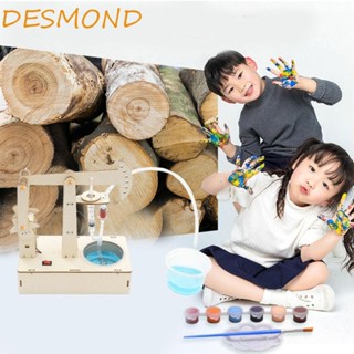 Desmond โมเดลเครื่องสูบน้ํา แบบไม้ แฮนด์เมด DIY ของเล่นวิทยาศาสตร์ การทดลองที่น่าสนใจ สําหรับนักเรียน