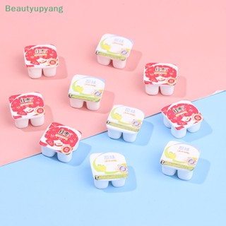 [Beautyupyang] โยเกิร์ตเรซิ่นจิ๋ว 1:12 อุปกรณ์เสริม สําหรับตกแต่งบ้านตุ๊กตา 10 ชิ้น ต่อชุด