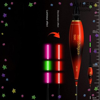 Amber เหยื่อตกปลา ทุ่นลอยน้ํา เปลี่ยนสีได้ 3 สี 2023