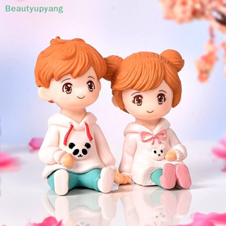 [Beautyupyang] รูปปั้นคู่รัก ขนาดเล็ก สําหรับตกแต่งบ้าน และสวน 2 ชิ้น ต่อชุด