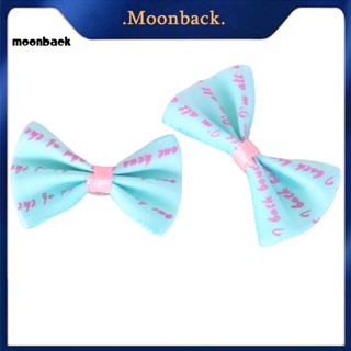 &lt;moonback&gt; กิ๊บติดผม โบว์ ดอกไม้ สําหรับสัตว์เลี้ยง สุนัข แมว 6 ชิ้น