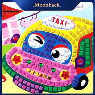 &lt;moonback&gt; ของเล่นเด็ก DIY สําหรับงานฝีมือ คริสตัล ภาพวาด ของเล่น DIY